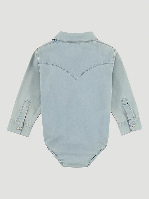 Wrangler Baby Western LS Bodysuit