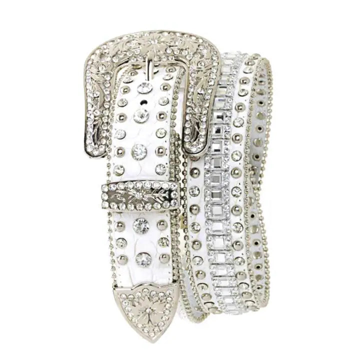 Mix Crystal Statement Western Belt