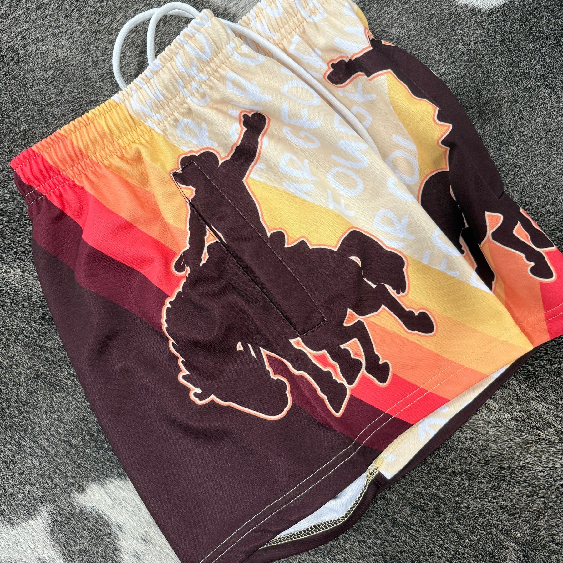 G Four Retro Rodeo Shorts