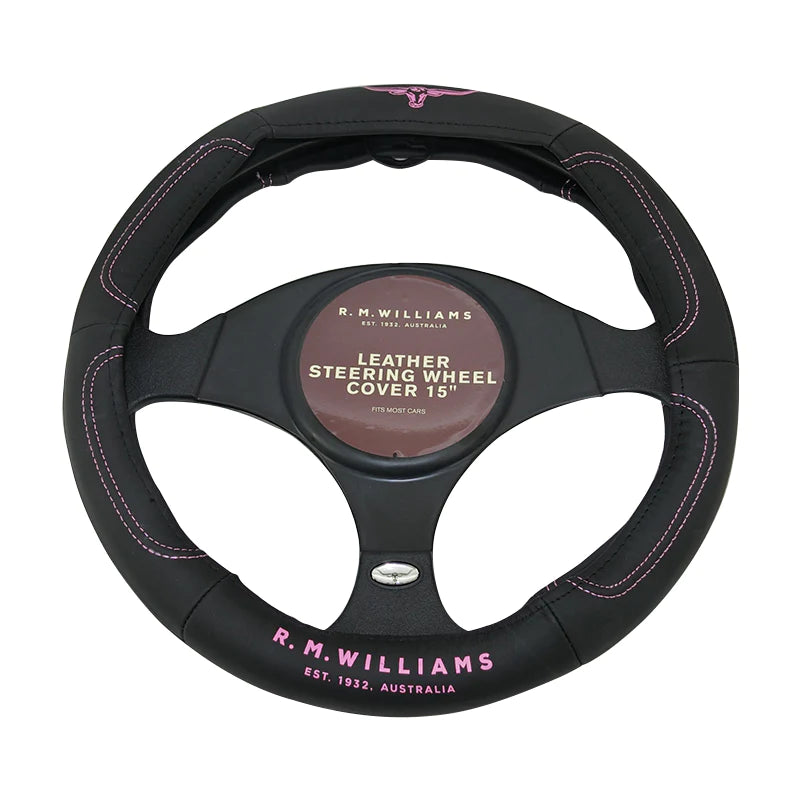 Rm Williams Leather Steering Wheel Cover