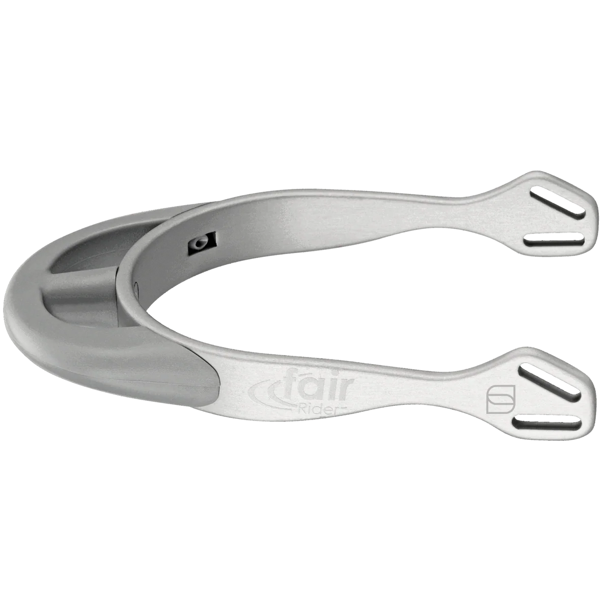 Sprenger Fairrider Spurs Silver Aluminium 25mm Rounded Neck