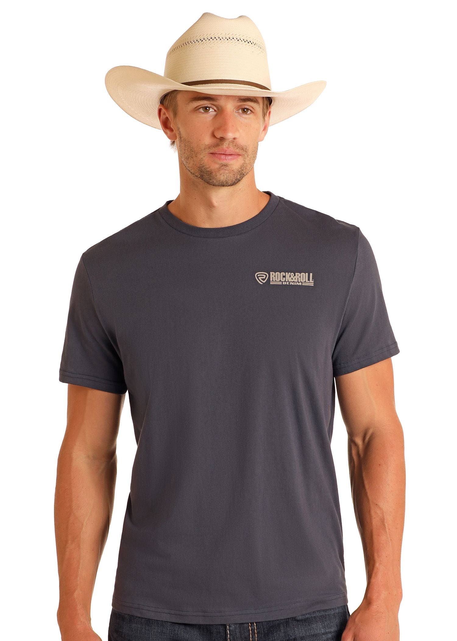 Rock and Roll Eagle Graphic Tee - Black Friday Sale