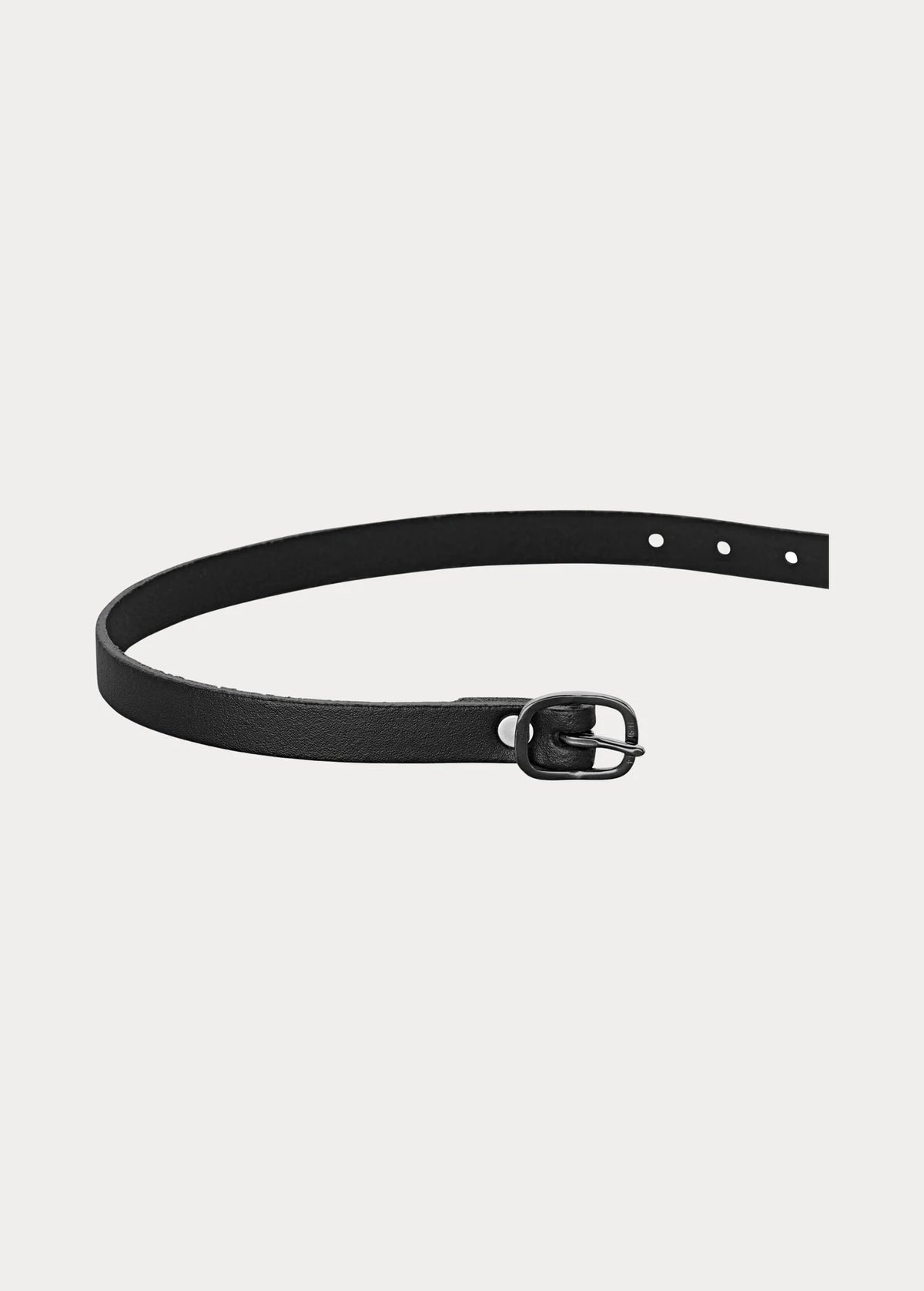 Sprenger Spur Straps Leather Black 45cm