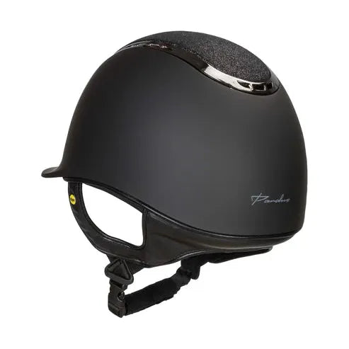 Back on Track EQ3 Pardus Smooth with Sparkle Sand Riding Helmet
