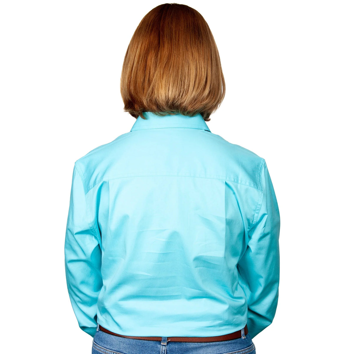 Just Country Wms Jahana Workshirt Duck Egg Blue - Workhirt sale