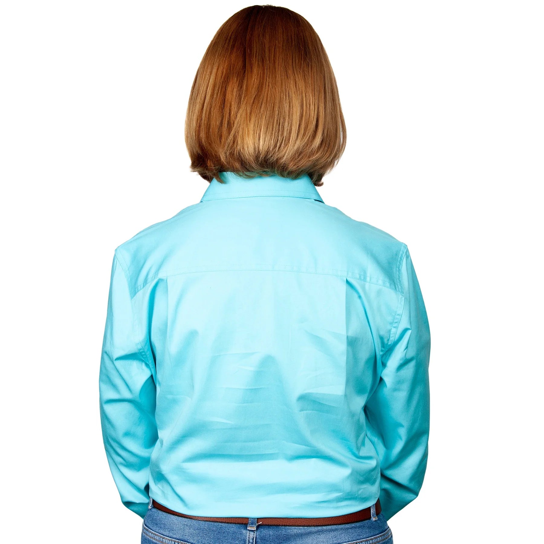 Just Country Wms Jahana Workshirt Duck Egg Blue - Workhirt sale
