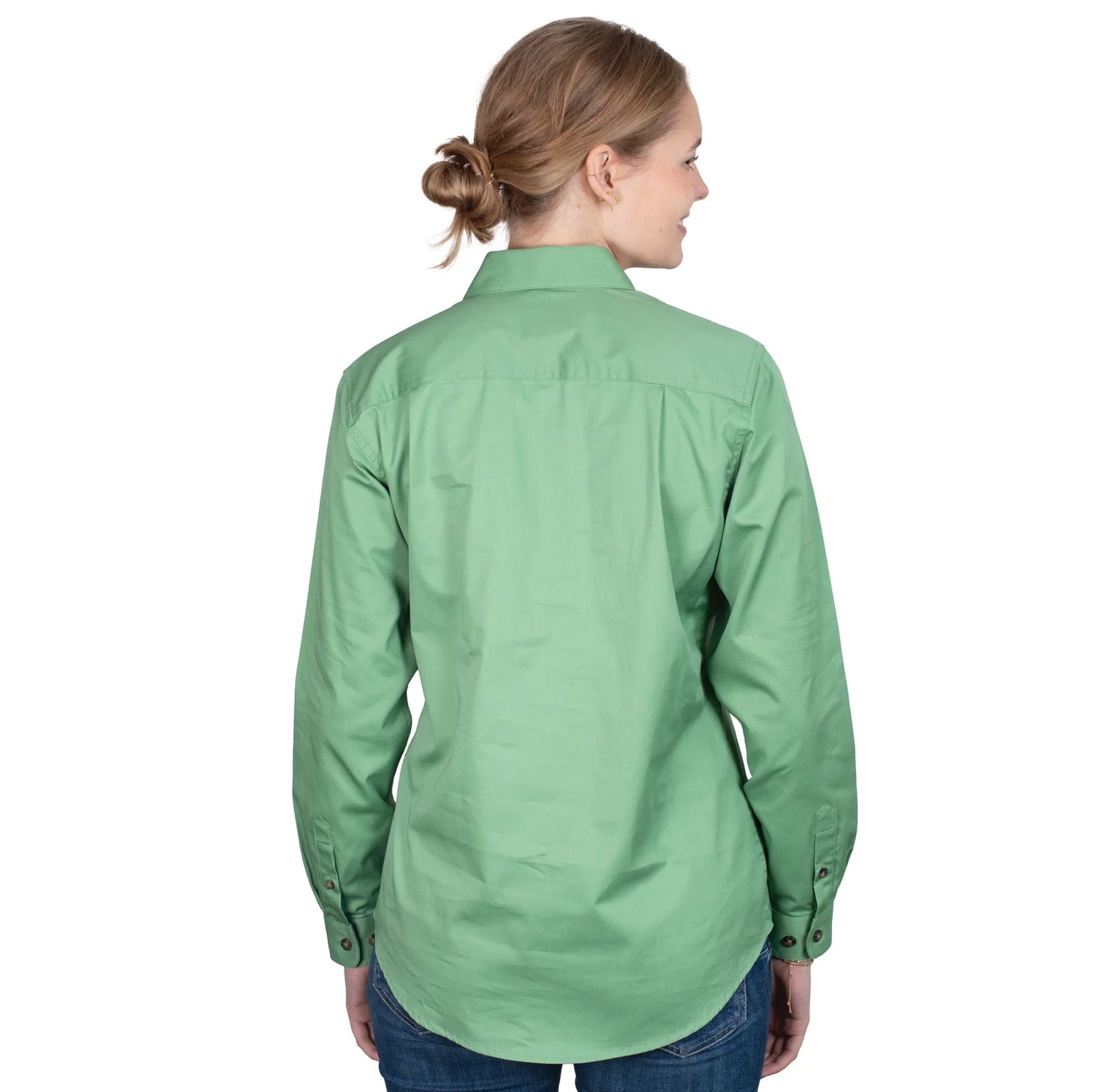 Just Country Wms Jahna Workshirt | Country Clothing - Ladies Shirts | Saddleworld Ipswich