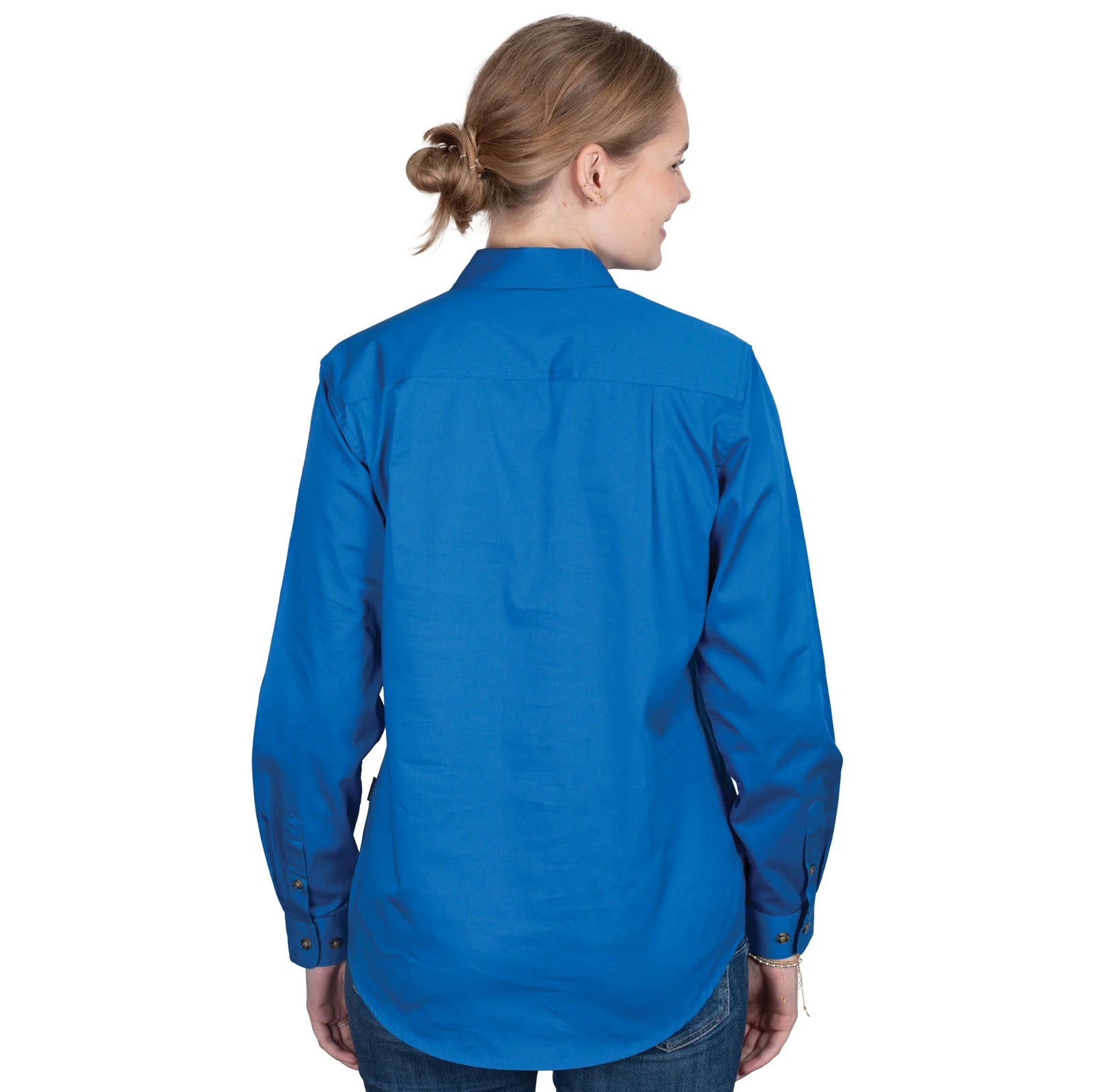 Just Country Wms Jahna Workshirt | Country Clothing - Ladies Shirts | Saddleworld Ipswich