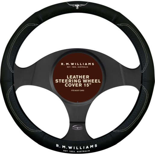 Rm Williams Leather Steering Wheel Cover