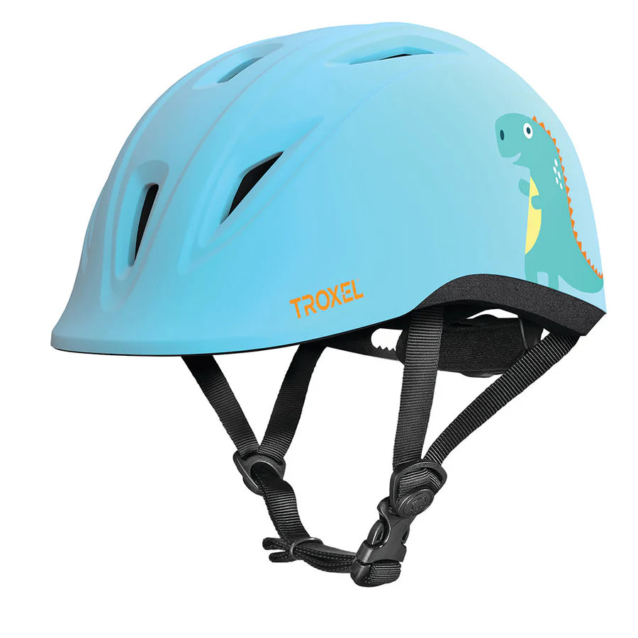 Troxel Helmet Youngster Blue Dino