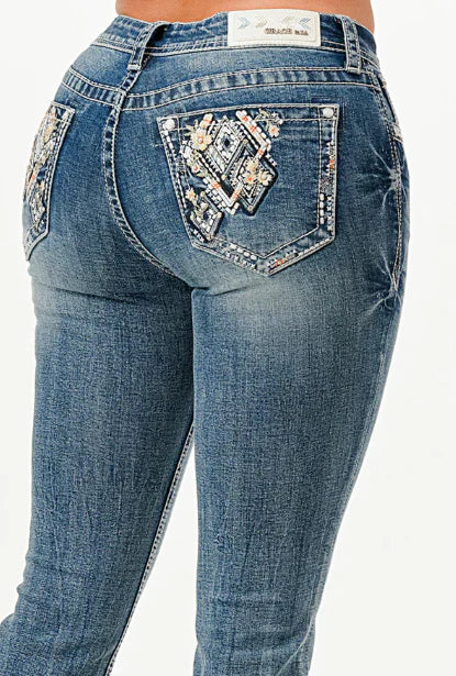 Grace in LA Aztec Embroidery