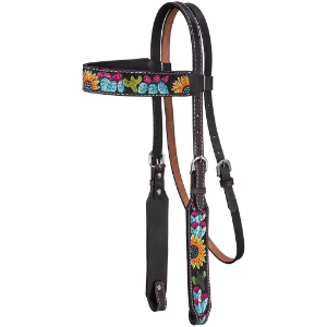 Royal King Sunflower and Cactus Browband Bridle - EOFY Sale