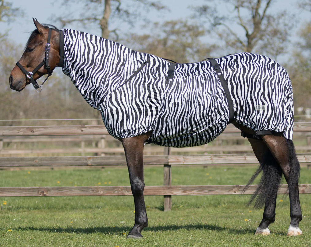 QHP Eczema Rug Zebra