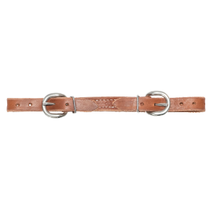 Curb Strap Leather 5/8in