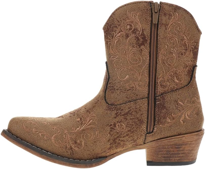 Roper Womens Sashay Vintage Tan Brown