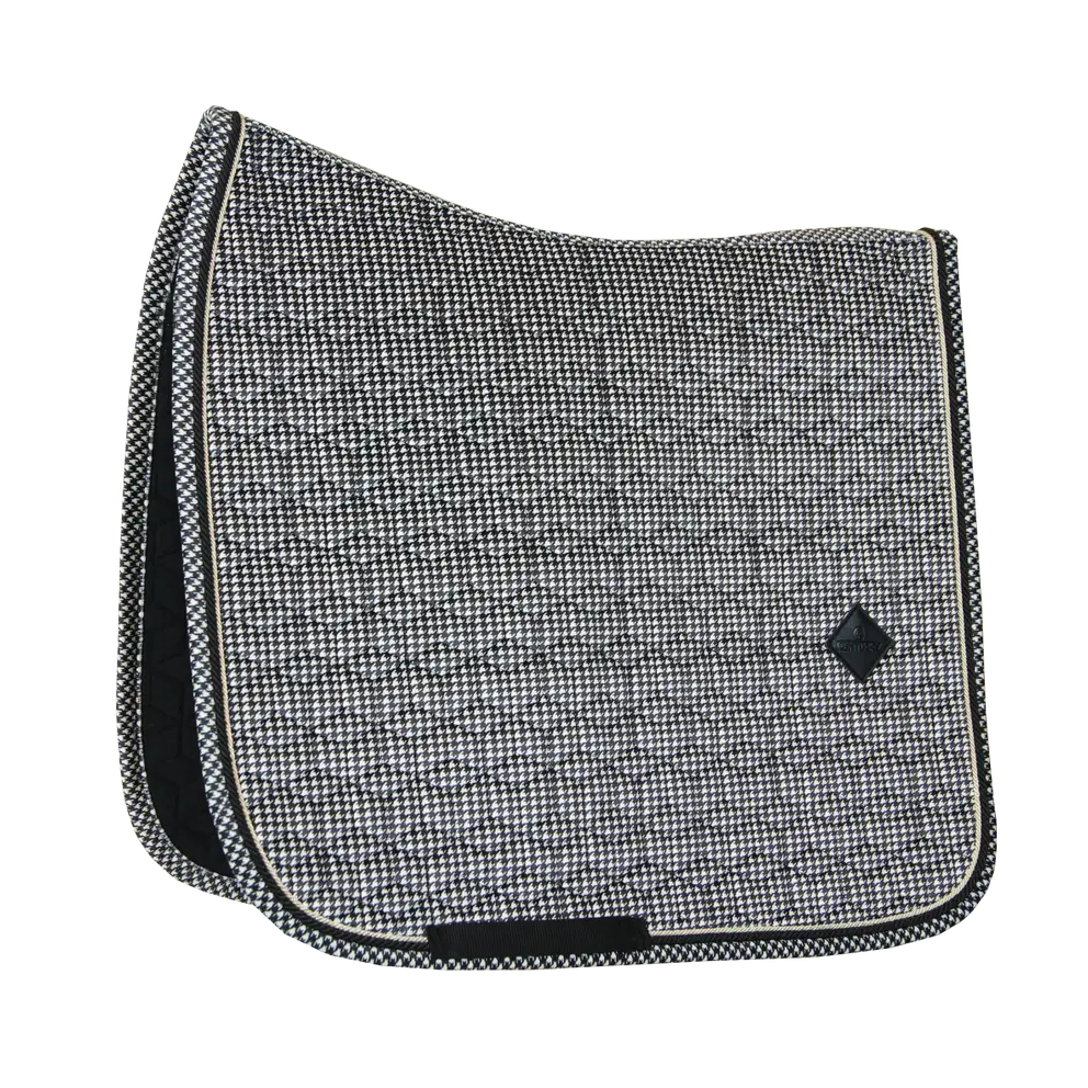 Kentucky Horsewear Saddle Pad Pied-de Poule Dressage