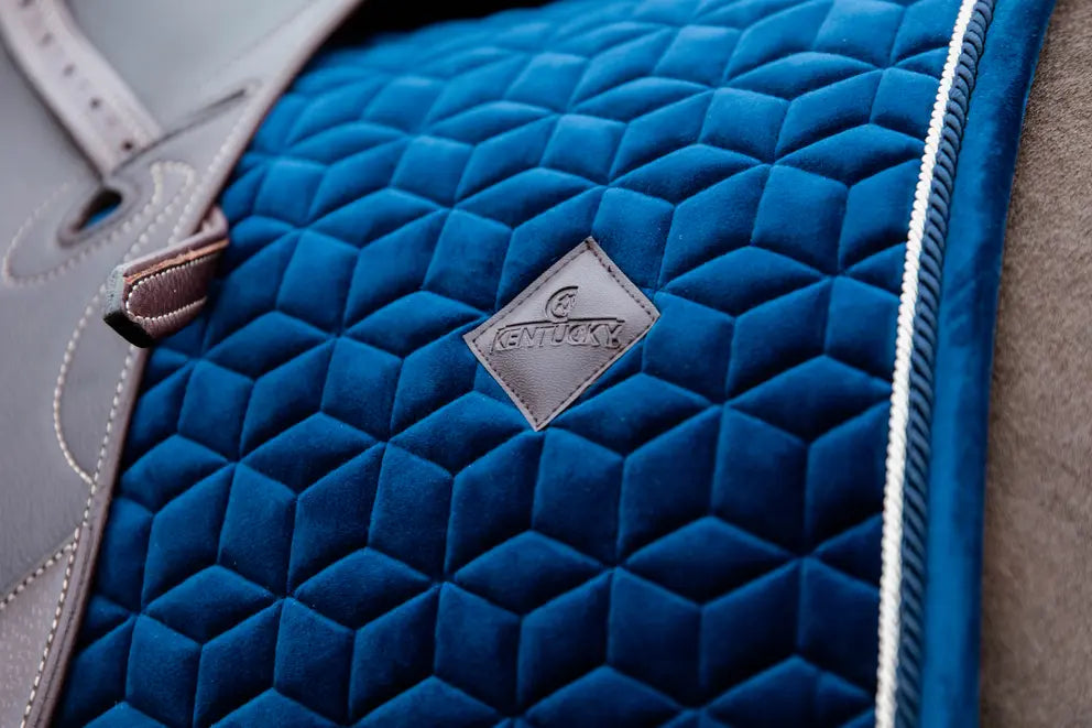 Kentucky Horsewear Saddle Pad Basic Velvet Dressage