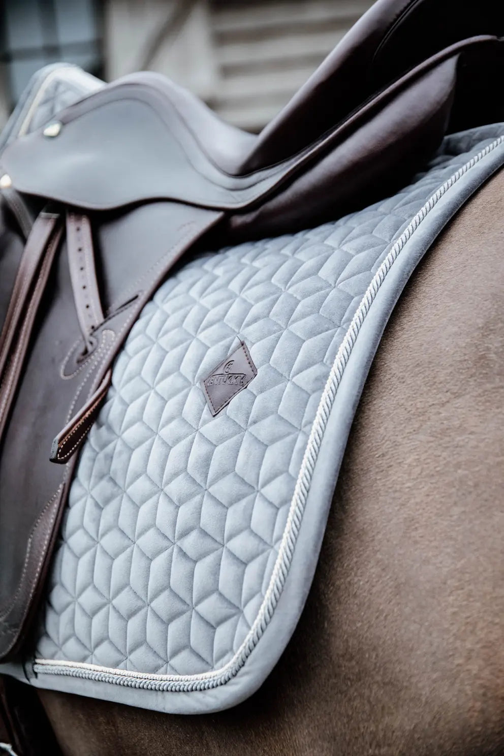 Kentucky Horsewear Saddle Pad Basic Velvet Dressage