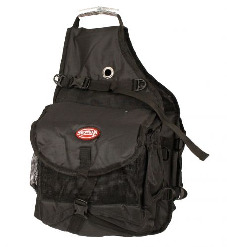 Showman Nylon Deluxe Multi Pocket Saddle Bag