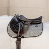 Kentucky Saddlepad Pied-de Poule Show Jumping Brown | Horse SUpplies - Saddle Cloth | Saddleworld Ipswich