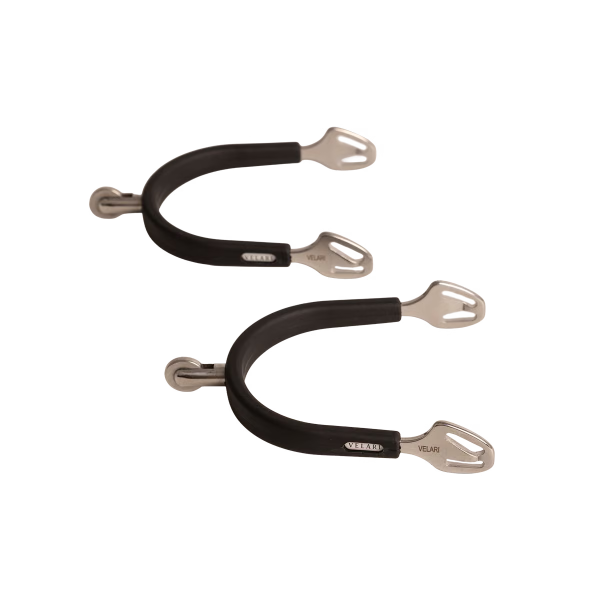 Velari Spurs Stainless Steel with Rubber Medium White Rowel