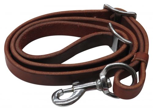 Showman Oiled Harness Leather Tie Down Strap