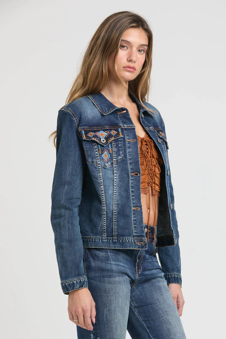 Grace in LA Denim Jacket
