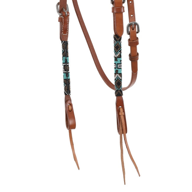 Showman Beaded Browband Bridle | Horse Supplies  - Bridle | Saddleworld Ipswich