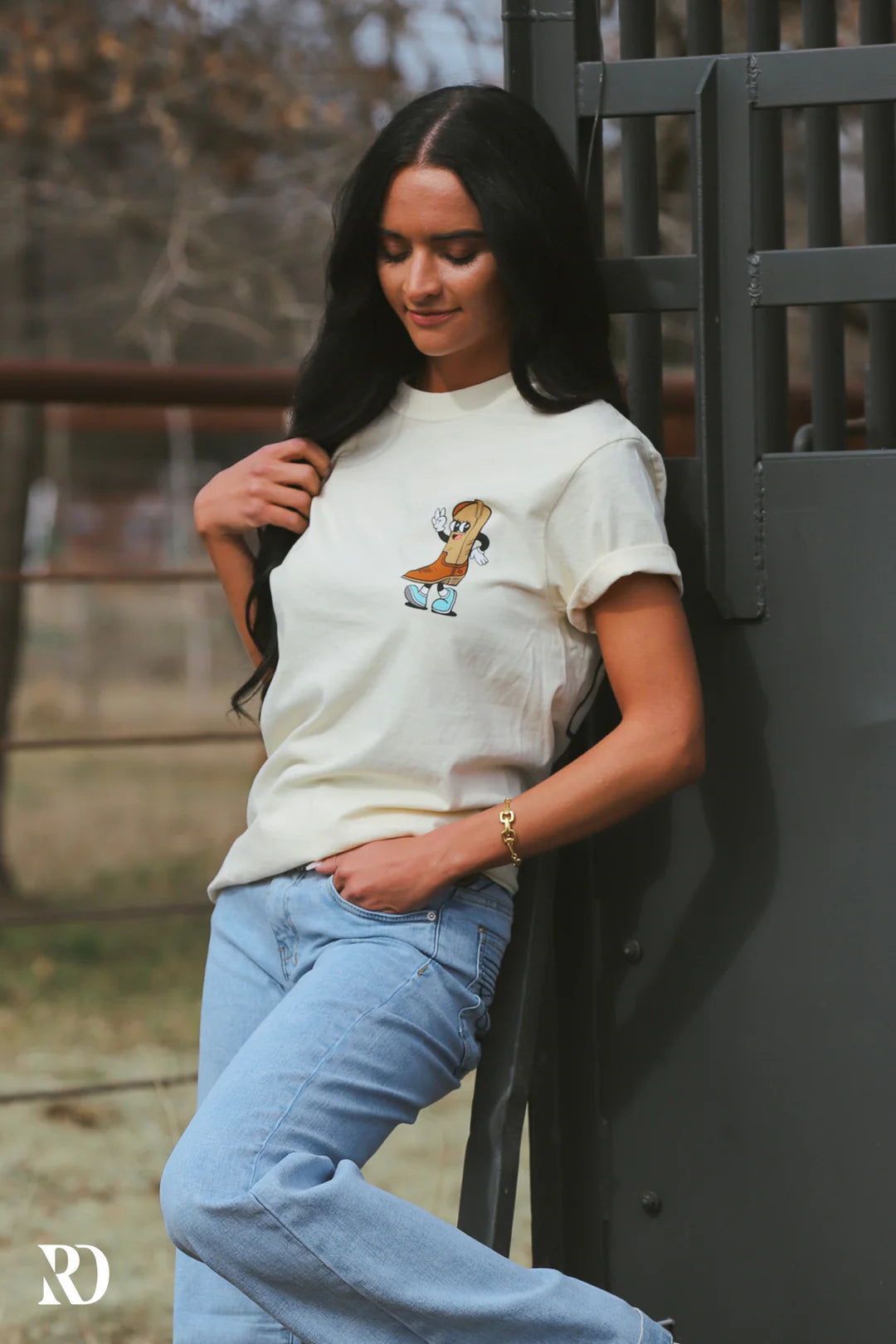 Ranch Dressn Support Local Rodeo Boot Tee