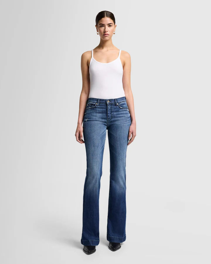 7 for All Mankind - Dojo Lake Blue 34in Leg