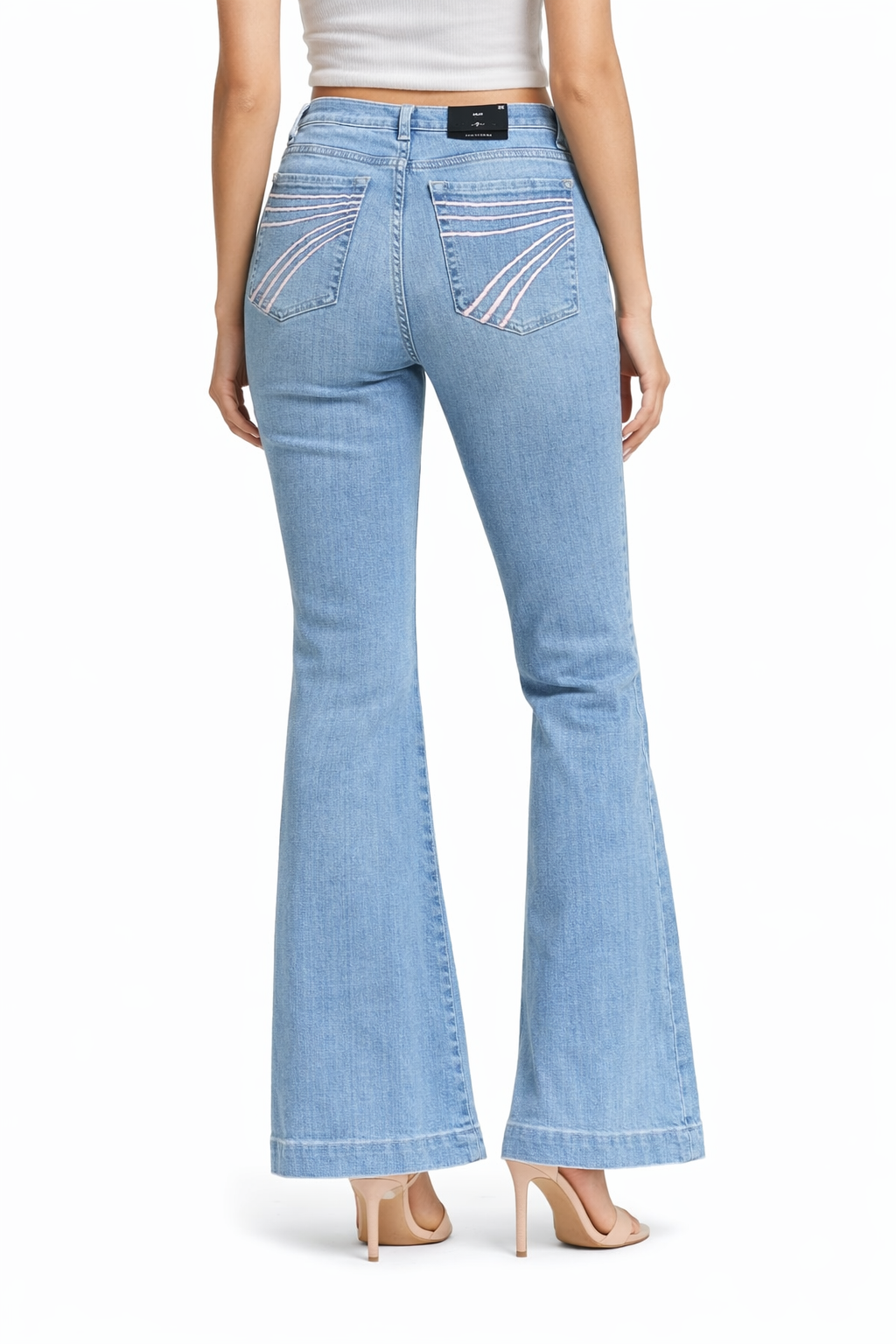 7 for All Mankind - DOJO in Slim Illusion 34 Leg - Indigo Bloom