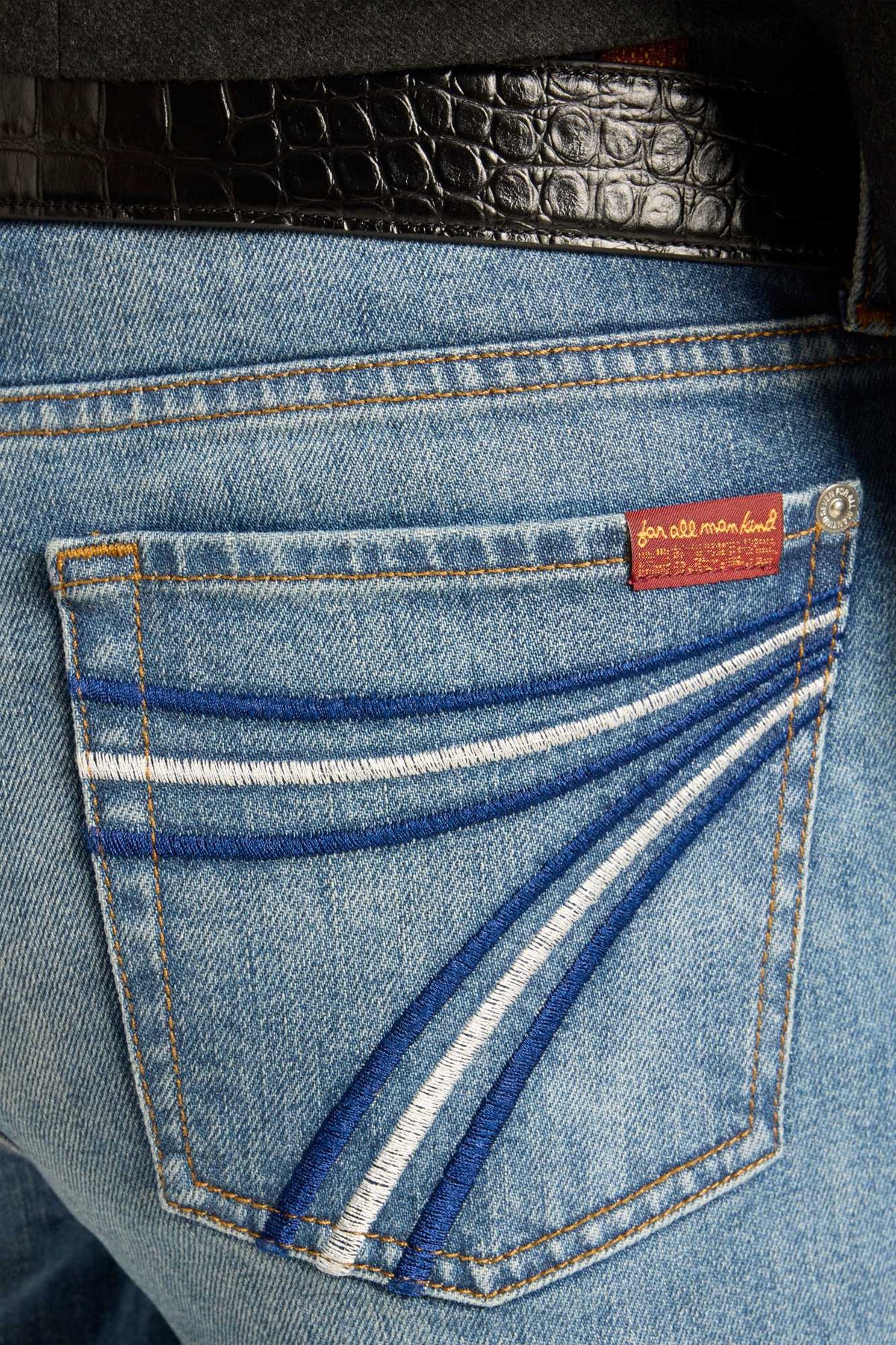 7 for All Mankind - Dojo Bluefern | Country Clothing - ladies Jeans | Saddleworld ipswich