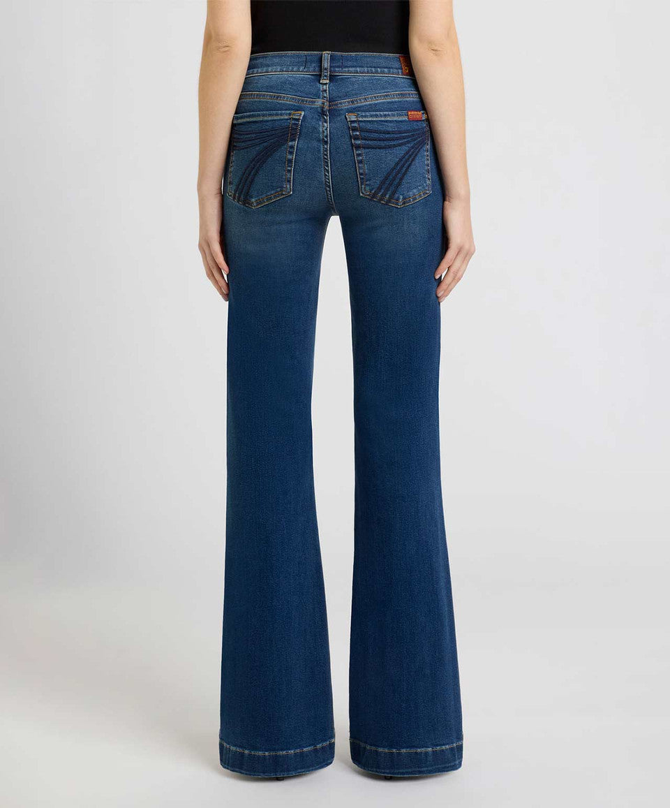 7 for All Mankind - Dojo Medium Melrose  | Country Clothing - Ladies Jeans | Saddleworld Ipswich