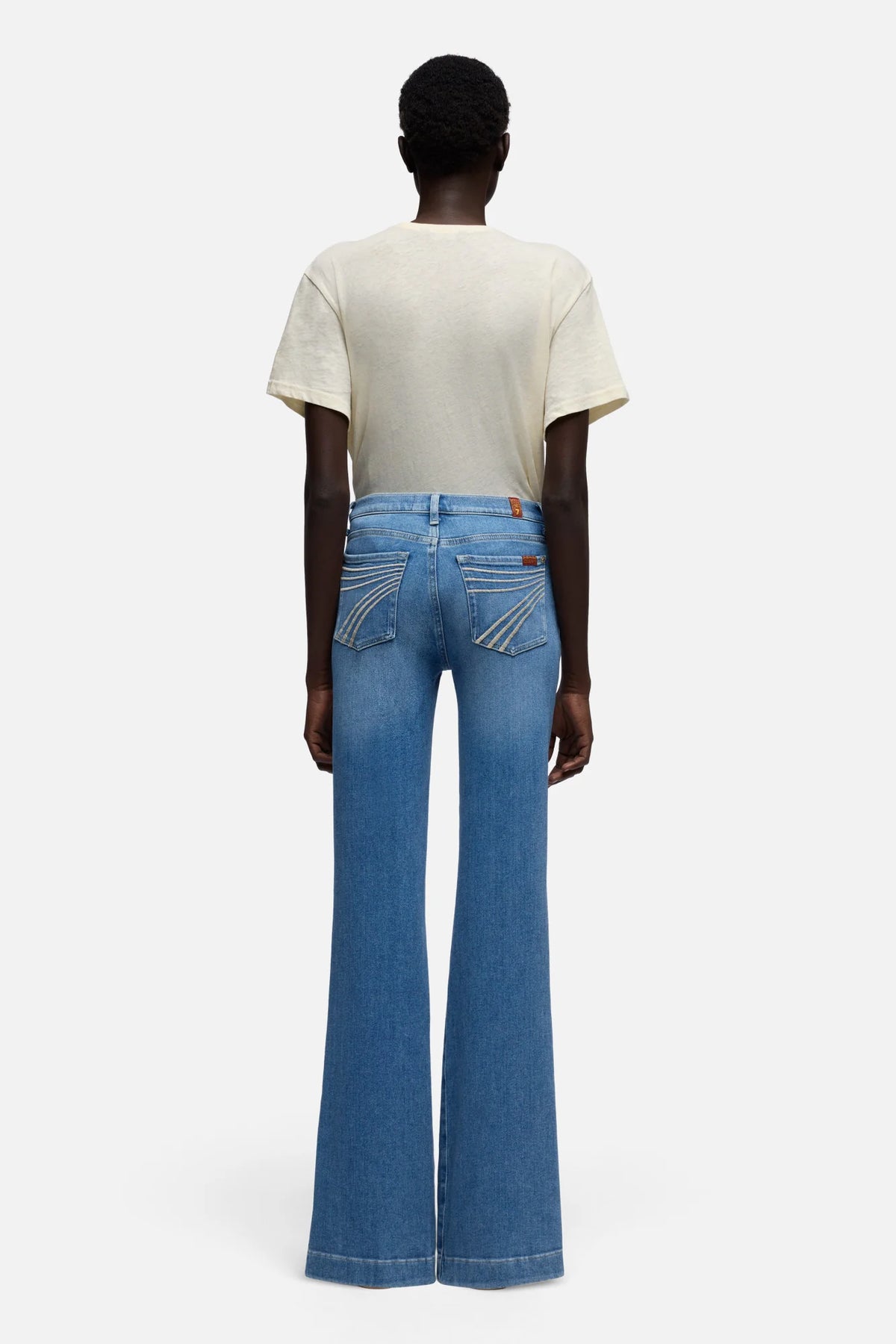 7 for All Mankind - Dojo in Slim Illusion - Bluehaven | Country Clothing - Ladies Jeans | Saddleworld Ipswich