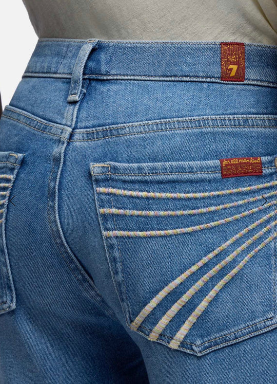 7 for All Mankind - Dojo in Slim Illusion - Bluehaven 36 Leg | Country Clothing - Ladies JEans | Saddleworld Ipswich