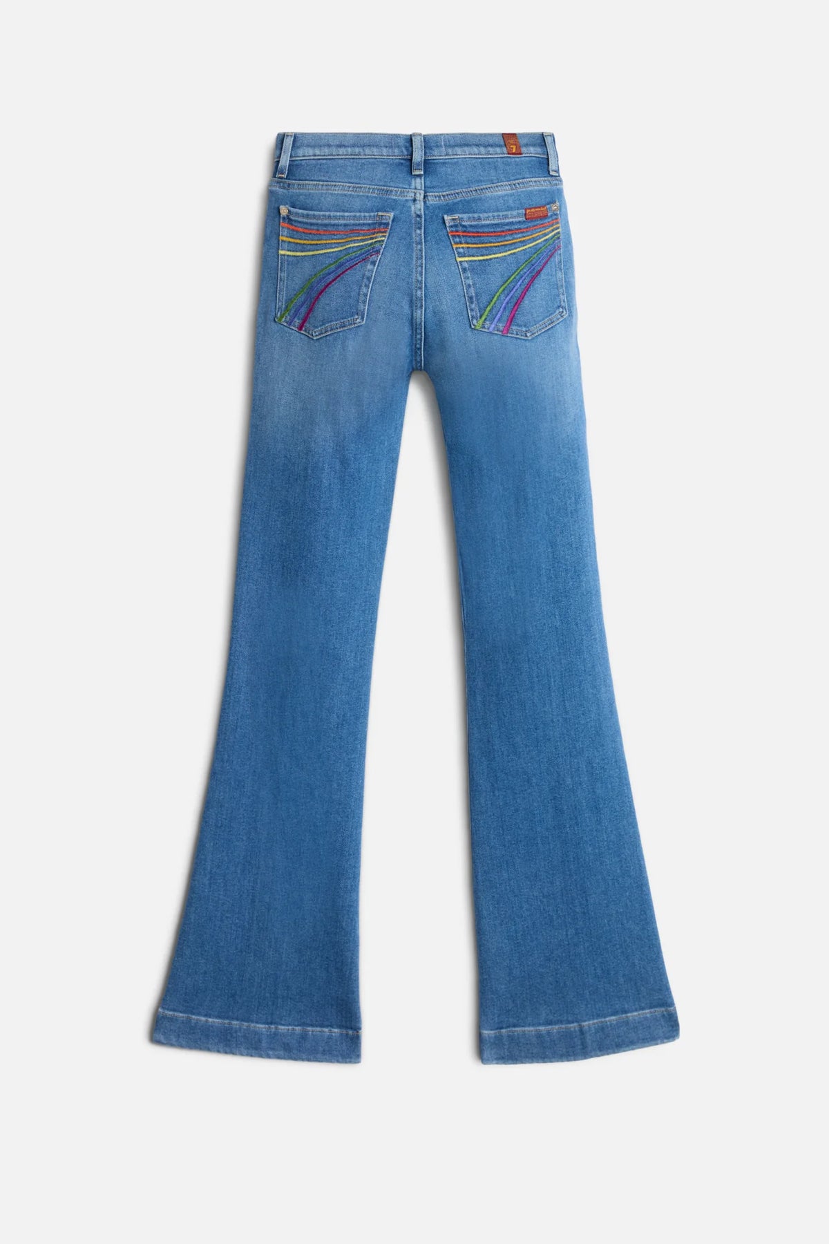 7 for All Mankind - Dojo in Slim Illusion - Coastline | Country Clothing - Ladies Jeans | Saddleworld Ipswich