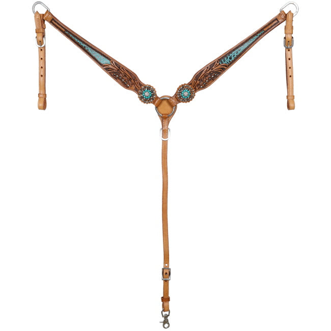Showman Everglade Bridle and Breastplate Set