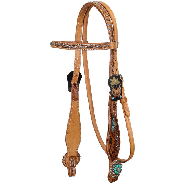 Showman Everglade Bridle and Breastplate Set