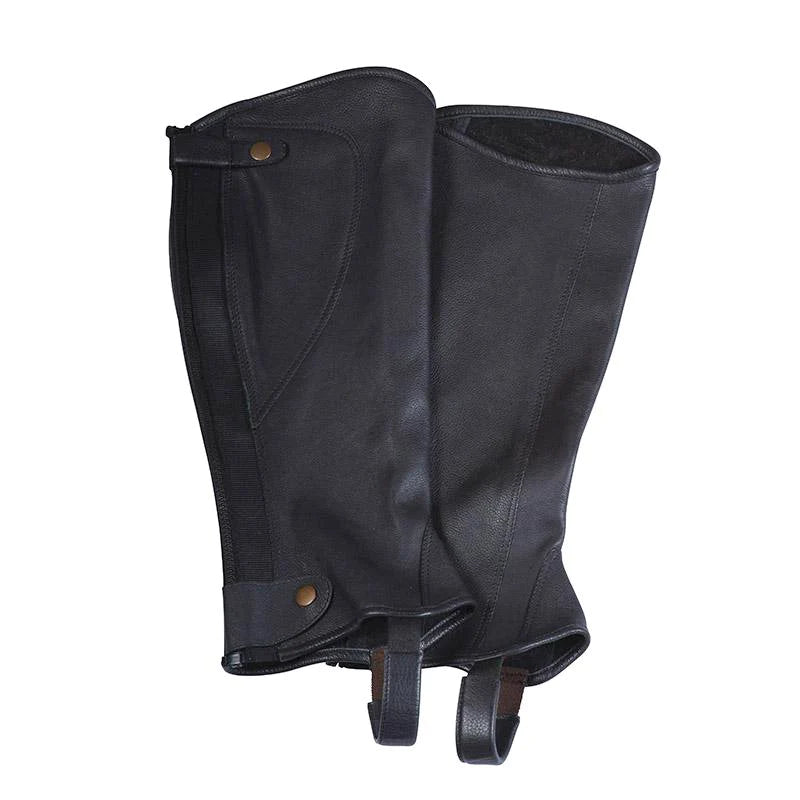 Eurohunter Leather Chapettes With Zipper