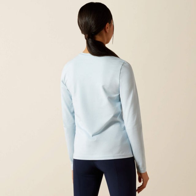 Ariat Gls Happy LS Tee Skyway