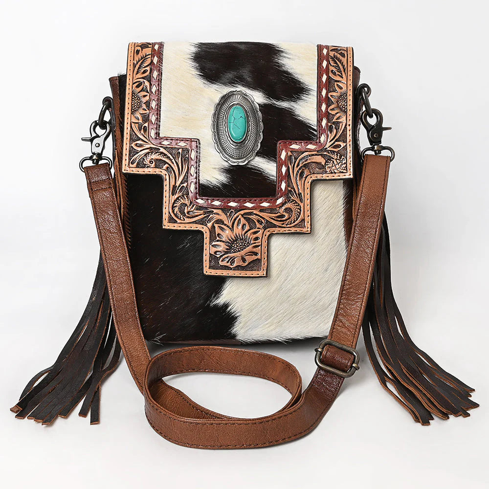 American Darling Messenger Genuine Western Leather Bag