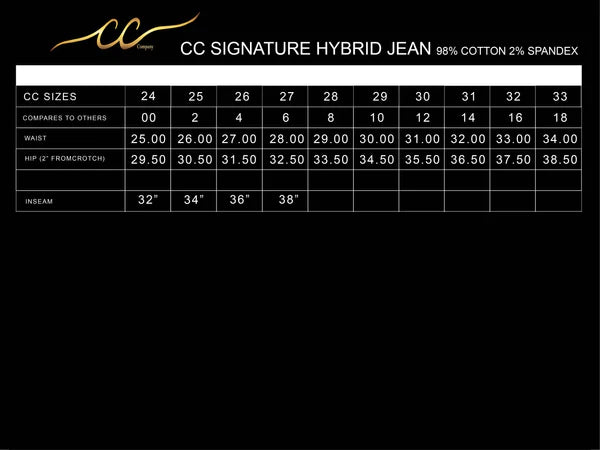 CC Signature Hybrid Jean- Dark Wash