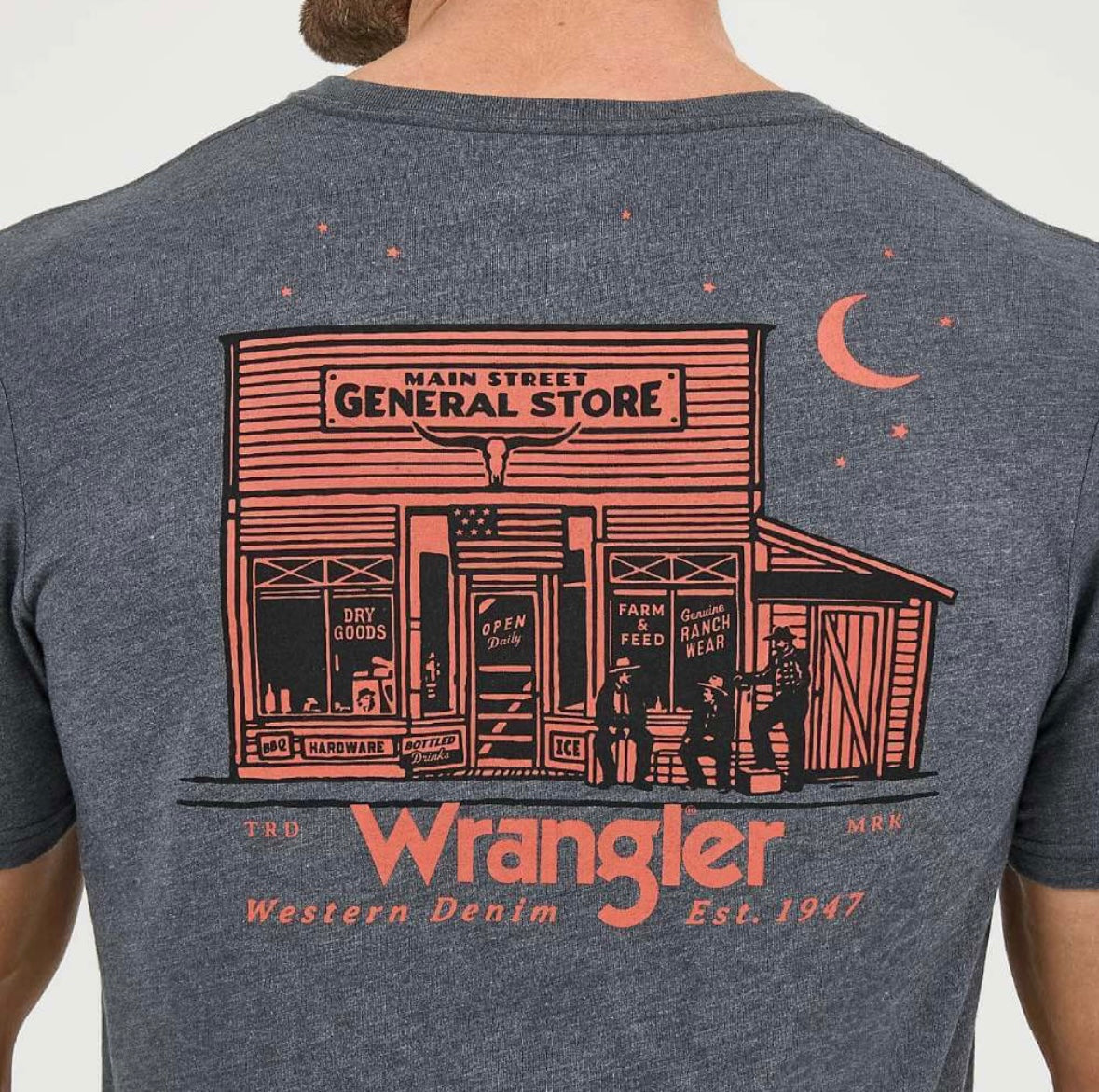 Wrangler Mens Graphic Knit SS T Shirt