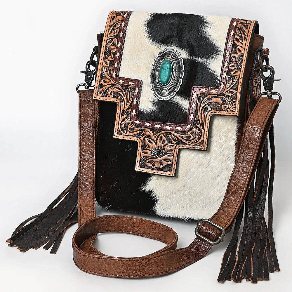 American Darling Messenger Genuine Western Leather Bag