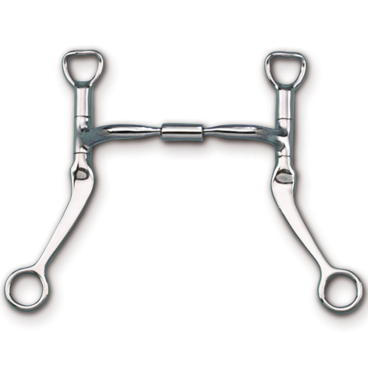 Myler Flat Shank with Comfort Snaffle Wide Barrel MB 02