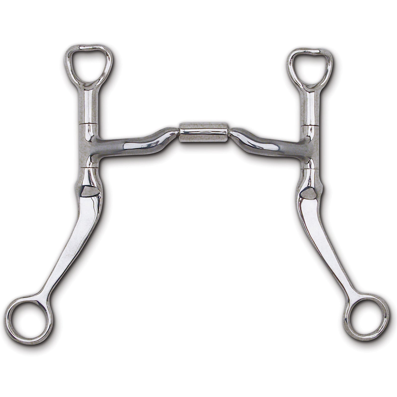 Myler Flat Shank Low Port Comfort Snaffle MB 04