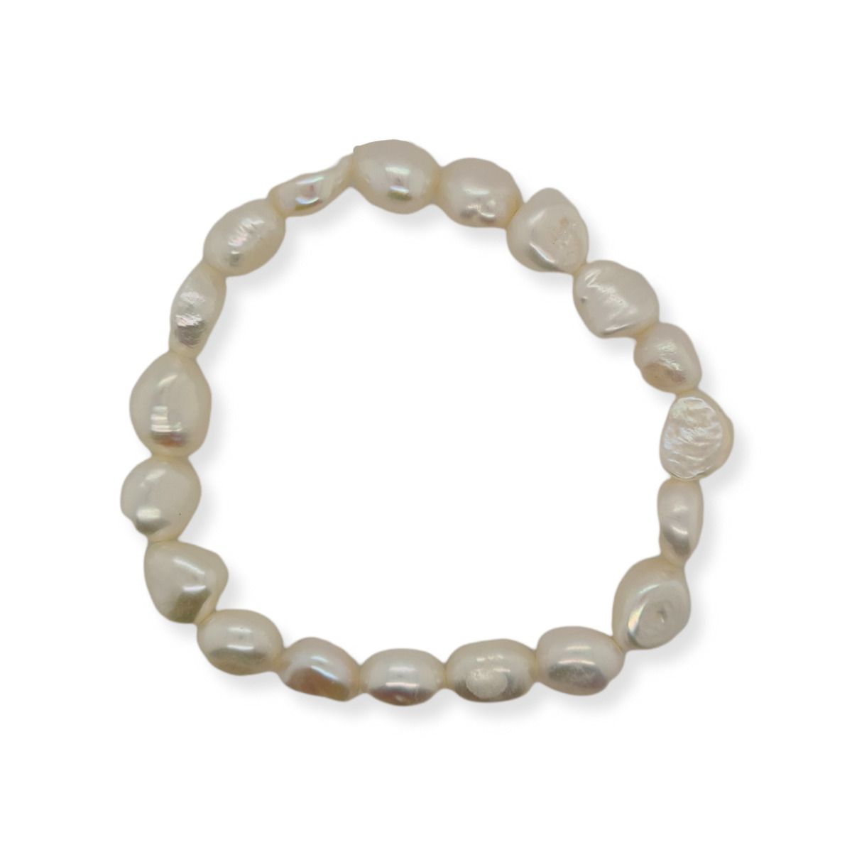 Mountain Creek Jewellery -9mm Freshwater Stretch Pearl Bracelet