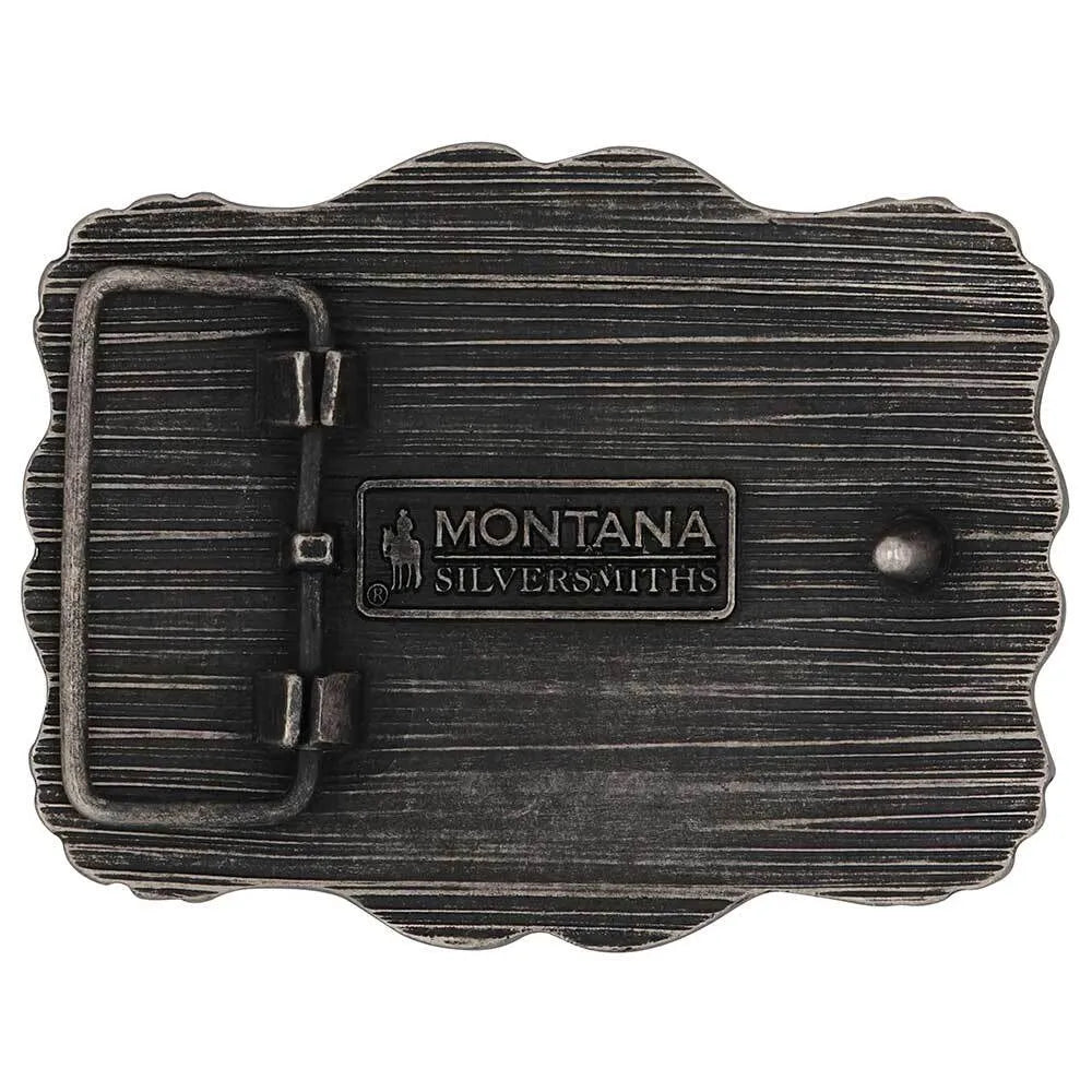 Attitude Belt Buckle - Framed Longhorn