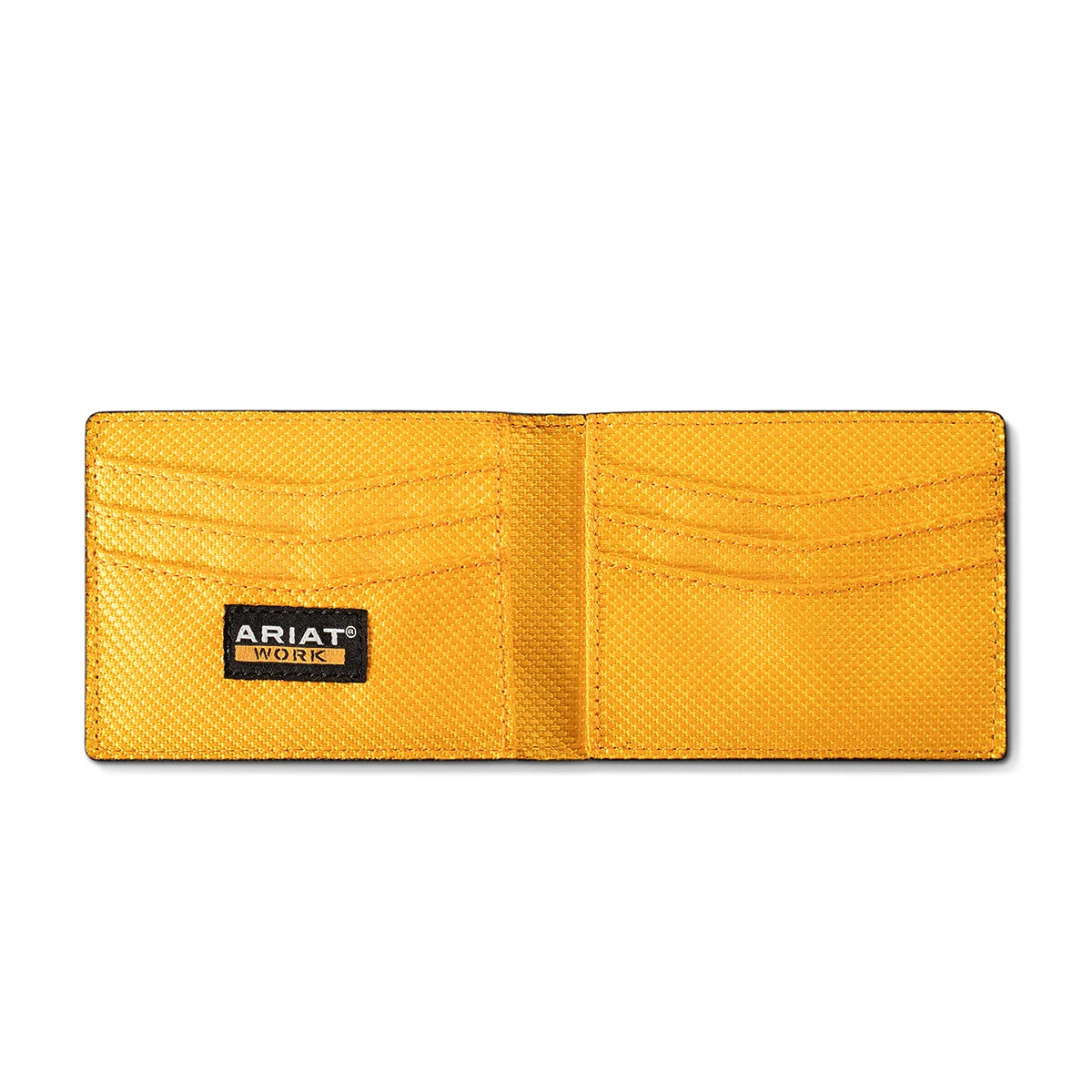 Ariat Work Wallet Bifold Bottle Opener Money Clip Back