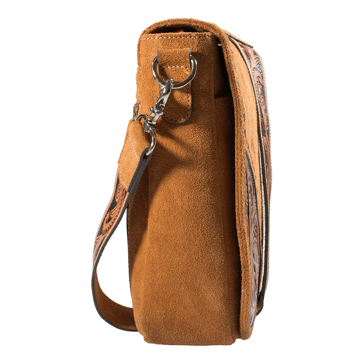 Ariat Sierra Shoulder Bag Roughout Tan